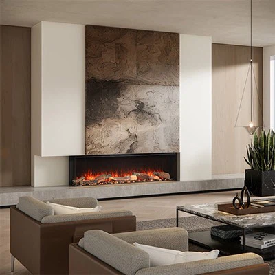 Pemanas Perapian Listrik dengan Suara Berderak